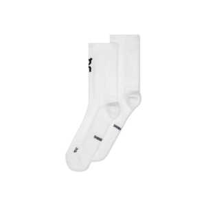 On Running Core Run Sock High 2P blanc