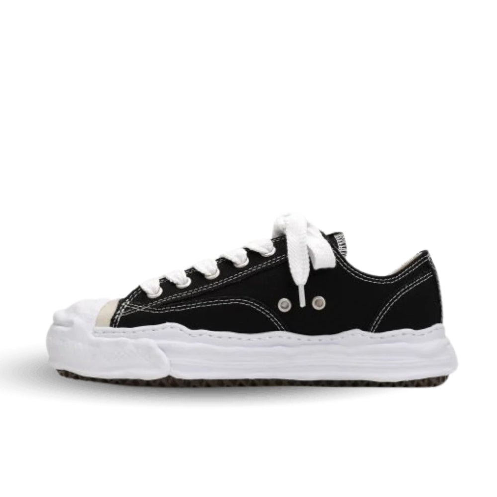 Maison Mihara Yasuhiro Hank OG Sole Canvas Low Black – Image 4