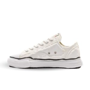 Maison Mihara Yasuhiro Peterson Low OG Sole Broken Canvas White