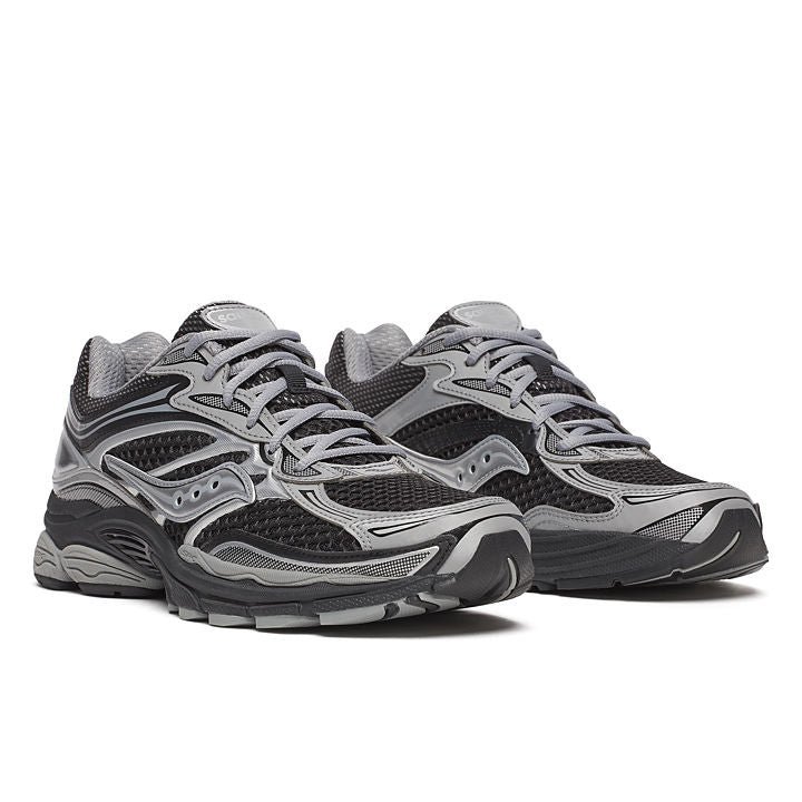 Saucony ProGrid Omni 9 Black Silver – Image 2
