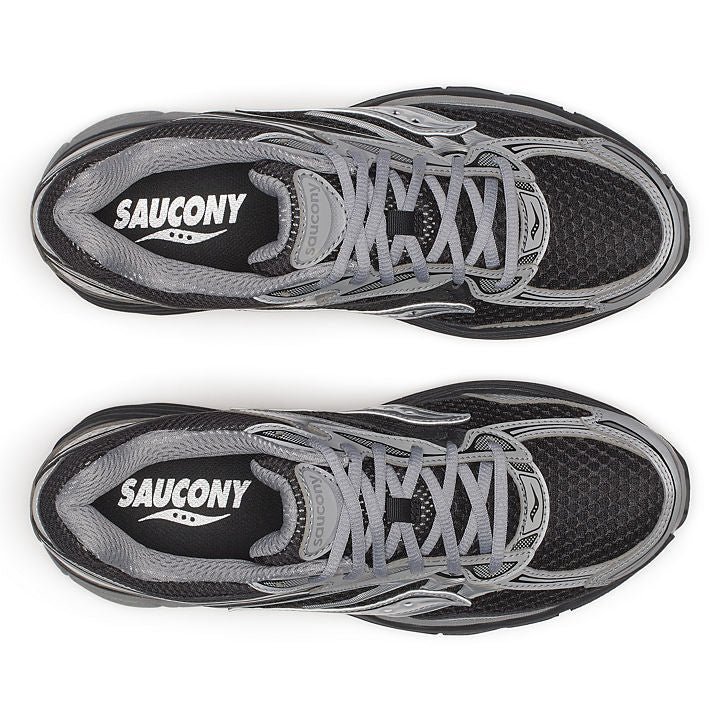 Saucony ProGrid Omni 9 Black Silver – Image 5