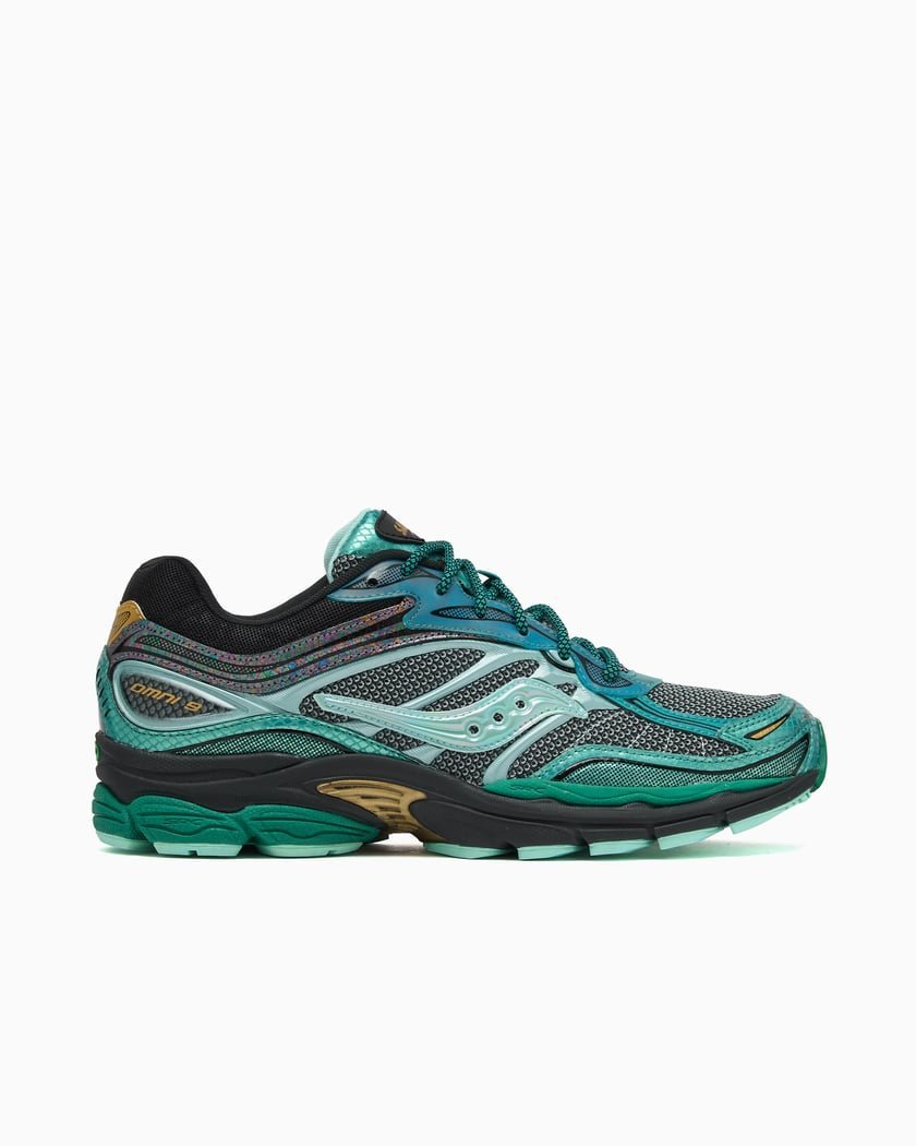 Saucony Progrid Omni 9 Vert émeraude métallique