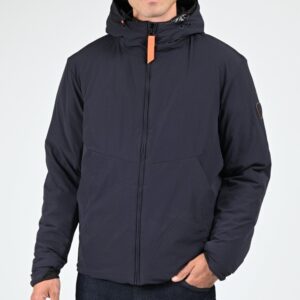 Parka courte Elzear bleu nuit