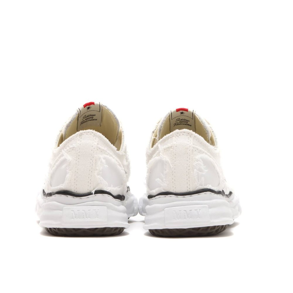Maison Mihara Yasuhiro Peterson Low OG Sole Broken Canvas White – Image 3