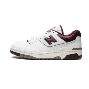 New Balance 550 Burgundy Cyan