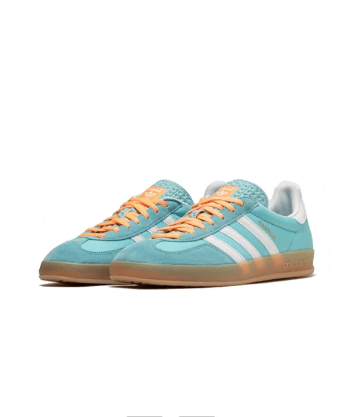 Adidas Gazelle Indoor Preloved Blue White Gum – Image 2