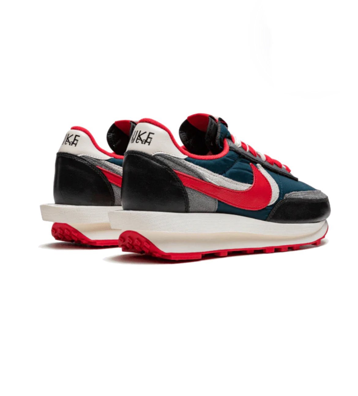 Nike LD Waffle Sacai Undercover Midnight Spruce University Red – Image 3