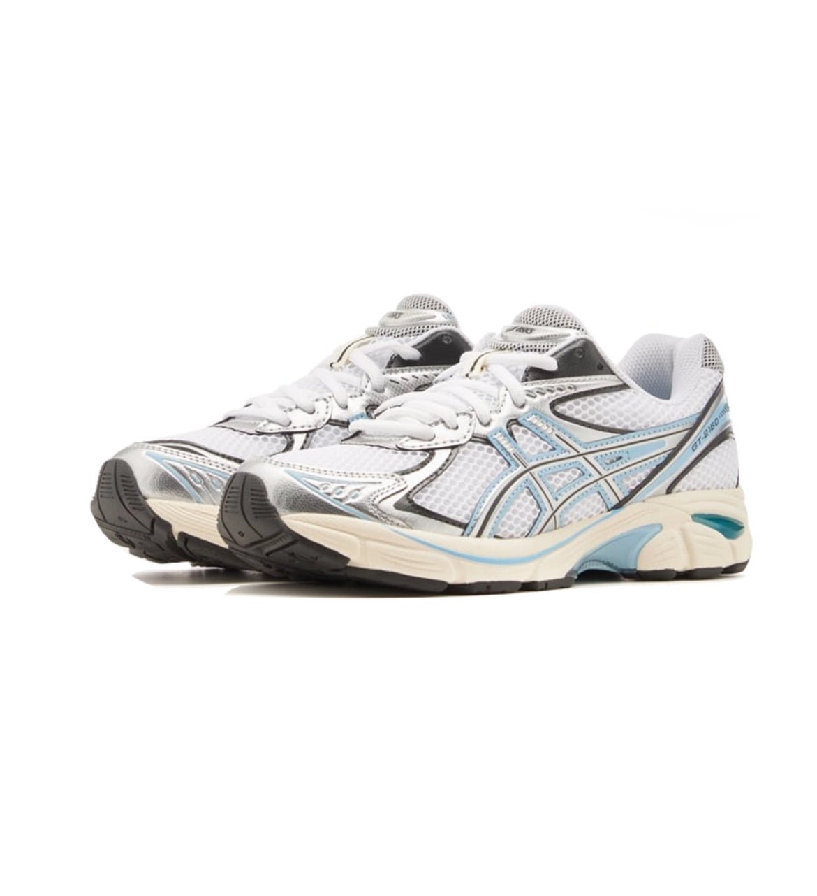 ASICS GT-2160 White Pure Silver Blue – Image 2
