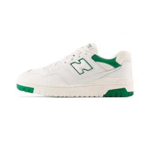 New Balance 550 White Classic Green