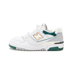 New Balance 550 White Nightwatch Green