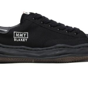 Maison Mihara Yasuhiro Blakey OG Sole Canvas Low Black Black
