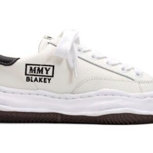 Maison Mihara Yasuhiro Blakey OG Sole Embossed Leather Low White