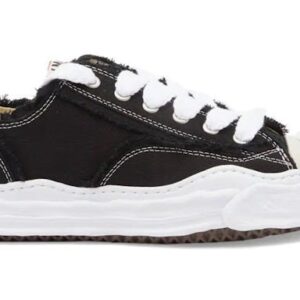 Maison Mihara Yasuhiro Hank OG Sole Canvas Low Frayed Black