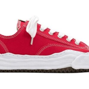 Maison Mihara Yasuhiro Hank OG Sole Canvas Low Red