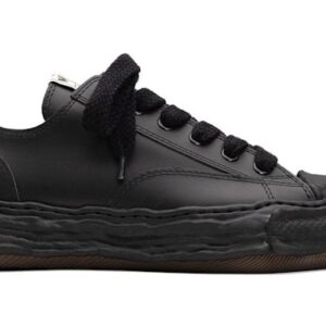 Maison Mihara Yasuhiro Peterson 23 OG Sole Leather Low Black Black