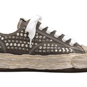 Maison Mihara Yasuhiro Peterson 23 OG Sole Studded Canvas Low Grey