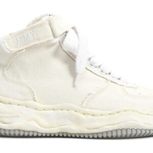 Maison Mihara Yasuhiro Wayne OG Sole Washed Canvas High White