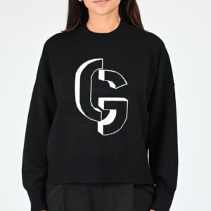 Pull maille Natalia noir