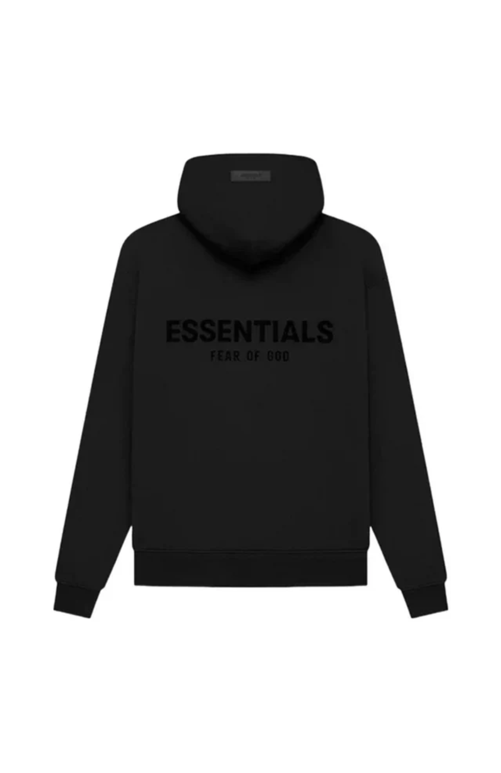 Fear of God Essentials Limo Black Hoodie – Image 4