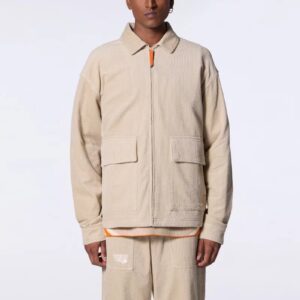 Veste chemise mixte en velours côtelé Aston