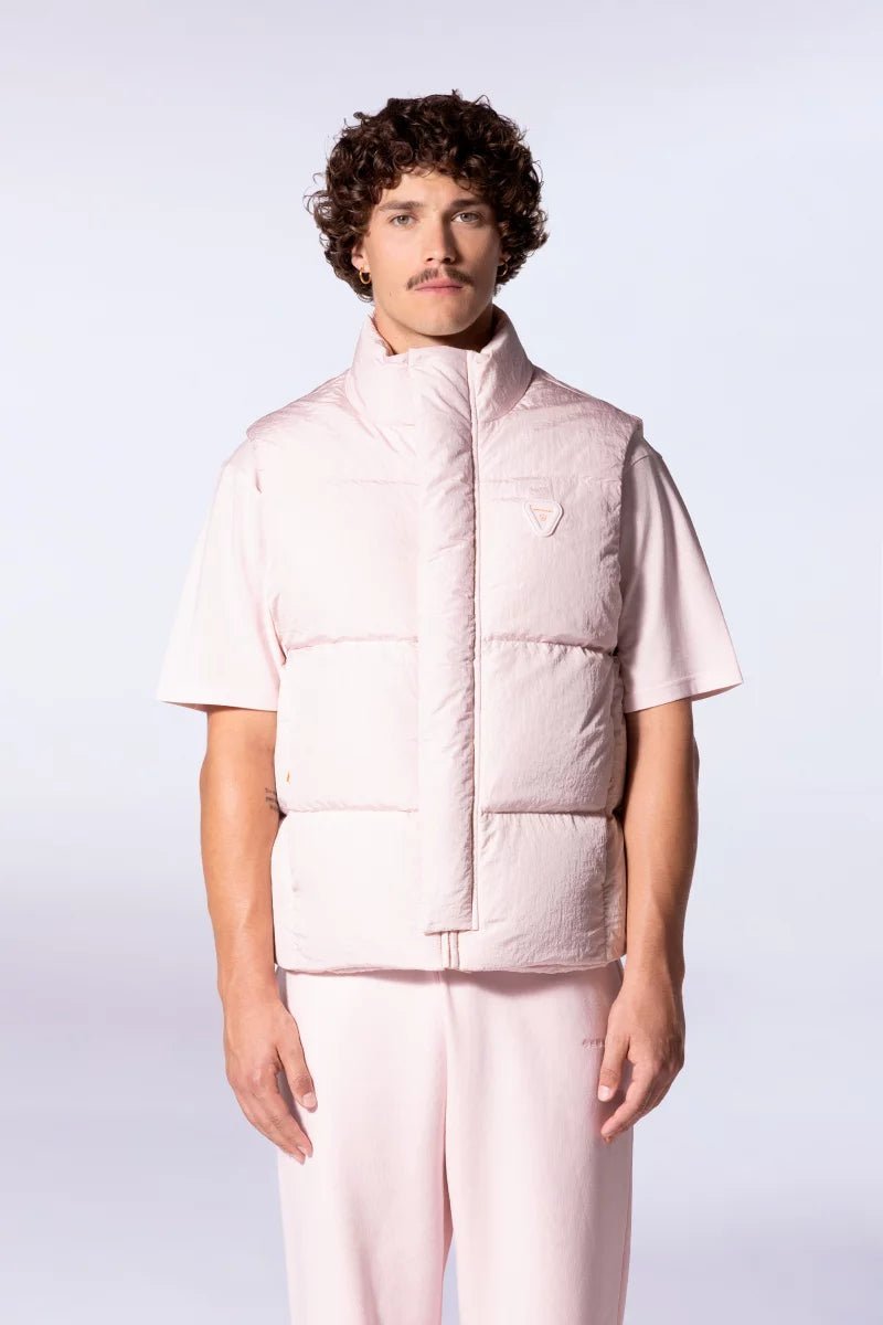 Doudoune mixte sans manches en nylon Cesario-R