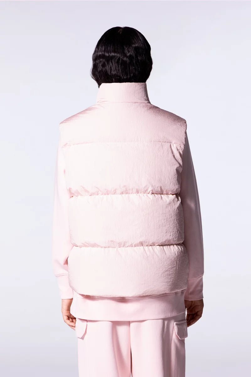 Doudoune mixte sans manches en nylon Cesario-R – Image 5