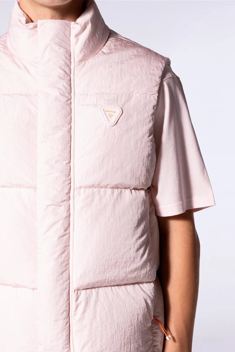 Doudoune mixte sans manches en nylon Cesario-R – Image 2