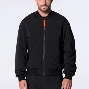 Bomber oversize en nylon stretch Saul