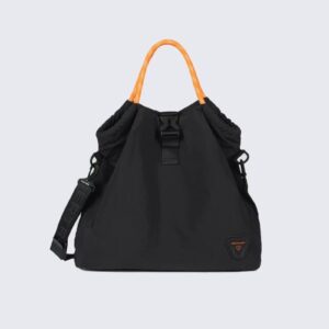 Sac en nylon texturé zippé Tevy