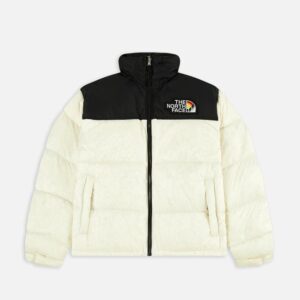 1996 Retro Nuptse Jacket ardenia white