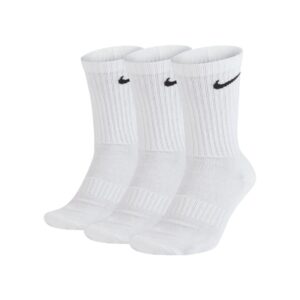 Nike Everyday Cushioned Sports Socks 3-Pack White